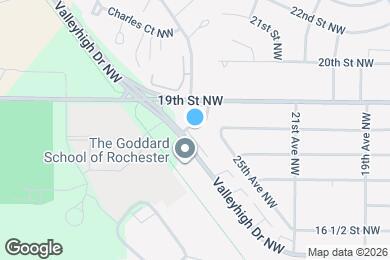 Map image of the property - 1852 Evergreen Dr NW