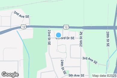 Map image of the property - 2401 Oxford Dr SE