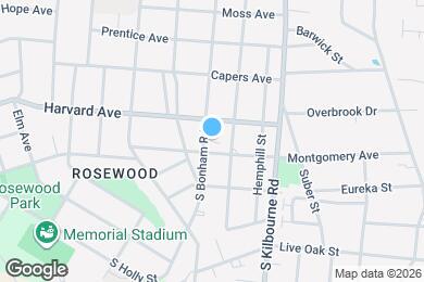 Map image of the property - 608 S Bonham Rd