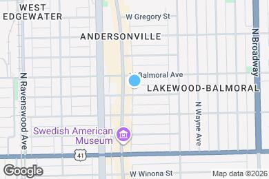 Map image of the property - 1472 W Summerdale Ave