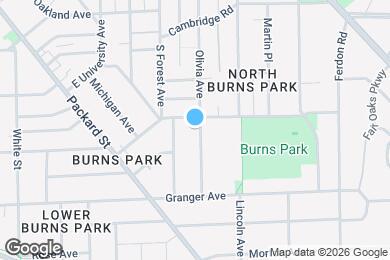 Map image of the property - 1208 Olivia Ave