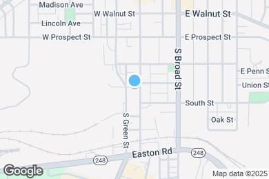 Map image of the property - 3 W Evergreen St