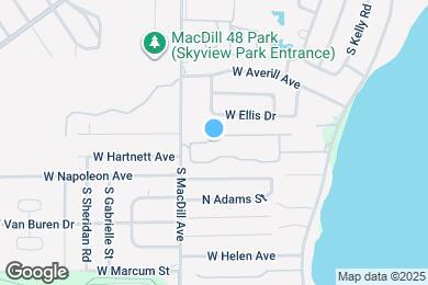Map image of the property - 3008 Bayshore Pointe Dr