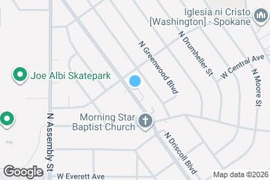 Map image of the property - 5612 N Driscoll Blvd