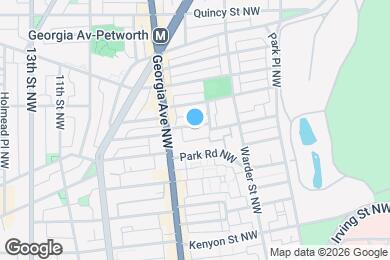 Map image of the property - 612 Newton Pl NW