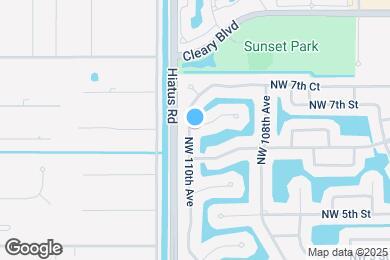 Map image of the property - 632 NW 110th Ave