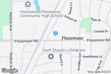 Map image of the property - 2909 Flossmoor Rd
