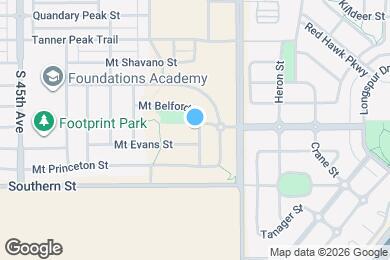 Map image of the property - 4886 Mt Massive Dr