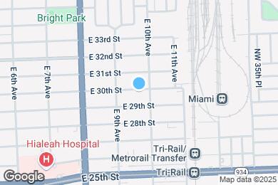 Map image of the property - 960 E 30th St