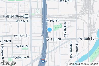 Map image of the property - 1715 S Ruble St