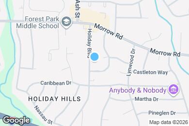 Map image of the property - 6104 Holiday Blvd