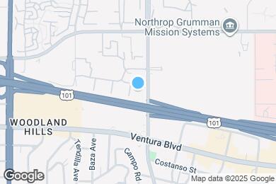 Map image of the property - 5515 Canoga Ave