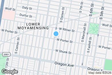 Map image of the property - 2447 S 9th St