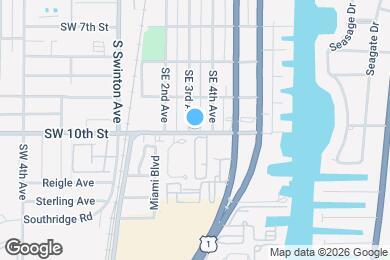 Map image of the property - 937 SE 3rd Ave