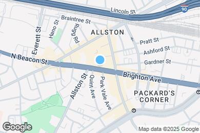 Map image of the property - 179 Brighton Ave