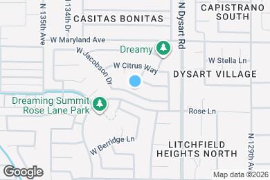 Map image of the property - 13218 W Jacobson Dr