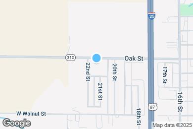Map image of the property - Rock Creek Apartments