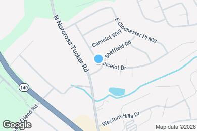 Map image of the property - 762 Lancelot Dr