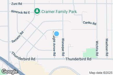 Map image of the property - 15481 Straight Arrow Rd