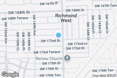 Map image of the property - 14725 SW 172nd St