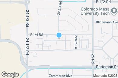 Map image of the property - 2464 Thunder Mountain Dr