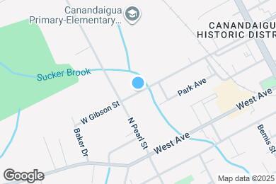 Map image of the property - 166 W Gibson St