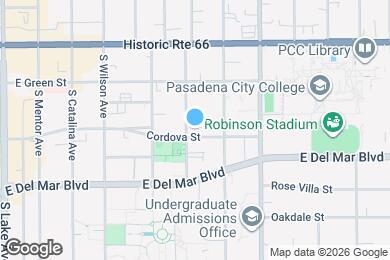 Map image of the property - 170 S Chester Ave