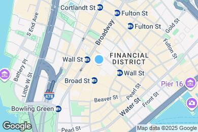 Map image of the property - 20 Wall St