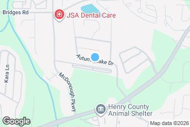 Map image of the property - 317 Autumn Lake Dr