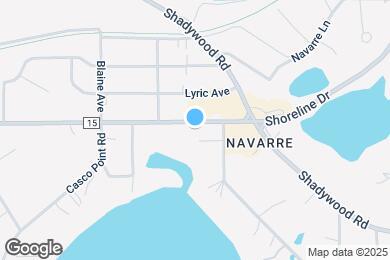 Map image of the property - 3455 Shoreline Dr
