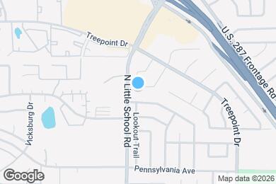 Map image of the property - 6224 Vista Wood Dr