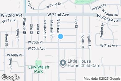 Map image of the property - 7030 N Lamar St