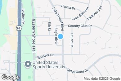 Map image of the property - 109 Lake Forest Blvd