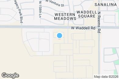 Map image of the property - 15769 W Voltaire St