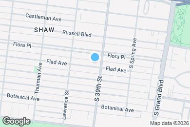 Map image of the property - 3913 Flad Ave