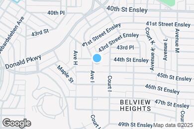 Map image of the property - 4409 Ave I