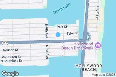 Map image of the property - 819 Hollywood Blvd