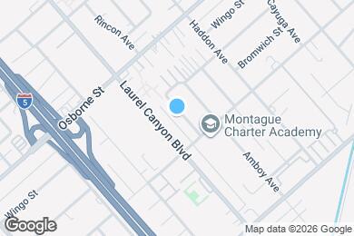 Map image of the property - 9659 Rincon Ave