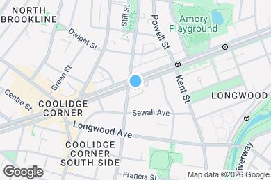 Map image of the property - CHR Coolidge Corner Communities