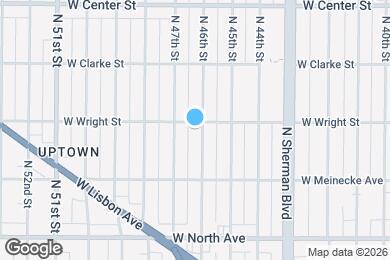 Map image of the property - 2473 N 46th St