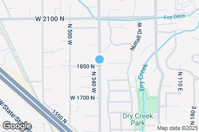 Map image of the property - 4308 W 1850 N