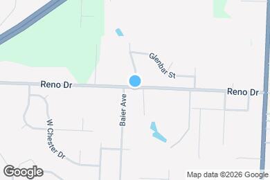 Map image of the property - 826 Reno Dr