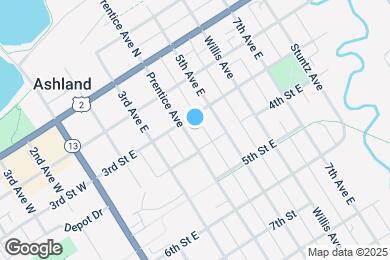 Map image of the property - 306 Prentice Ave
