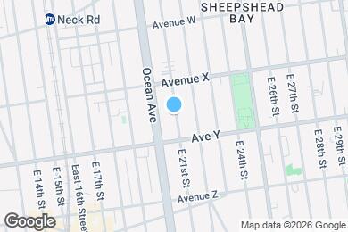 Map image of the property - 2490 E 21st St
