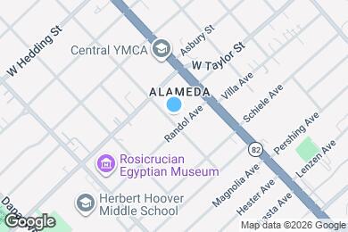 Map image of the property - 664 Morse St