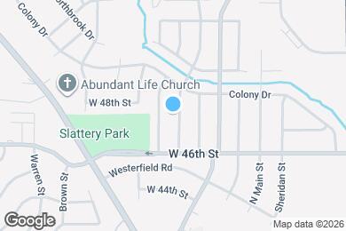 Map image of the property - 4712 Western Ave