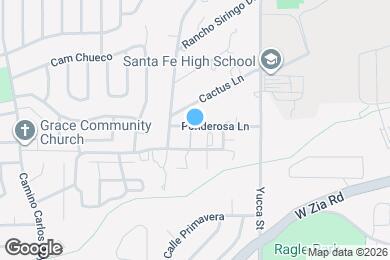 Map image of the property - 2228 Paseo de los Chamisos