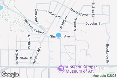 Map image of the property - 2816 Sherman Ave