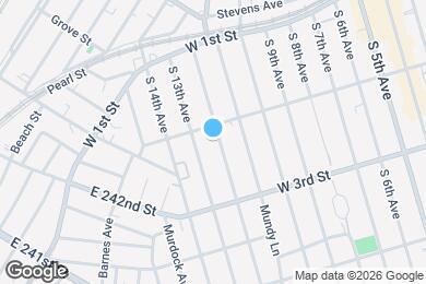 Map image of the property - 112 S 12th Ave