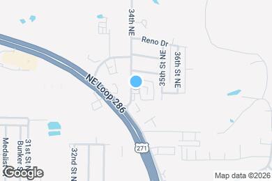 Map image of the property - 1044 34th NE